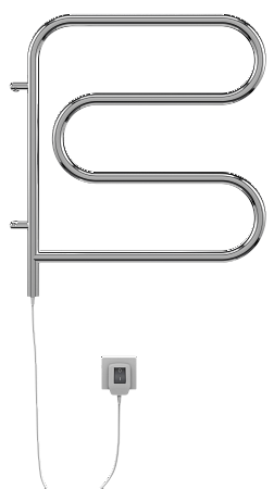 Электро 25 F-обр 600х600 поворотный Полотенцесушитель TERMINUS Магас - фото 2