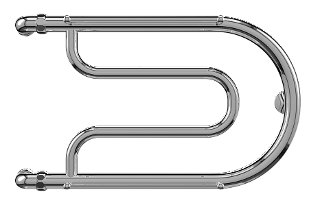 Фокстрот AISI 32х2 320х700 Полотенцесушитель  TERMINUS Магас - фото 2